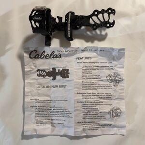 Cabela's Black Aluminum Archery Sight